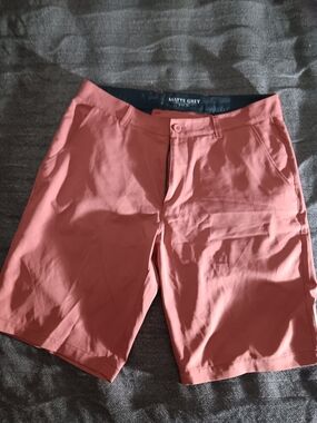Mattte Grey Men’s Rust Orange Shorts- Size 34